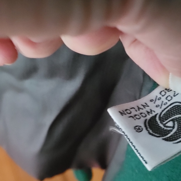 Vintage Rothschild Green Wool Blend Girls Coat Size 6X Fit & Flare - Picture 13 of 15